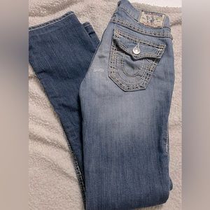 True religion straight leg jeans